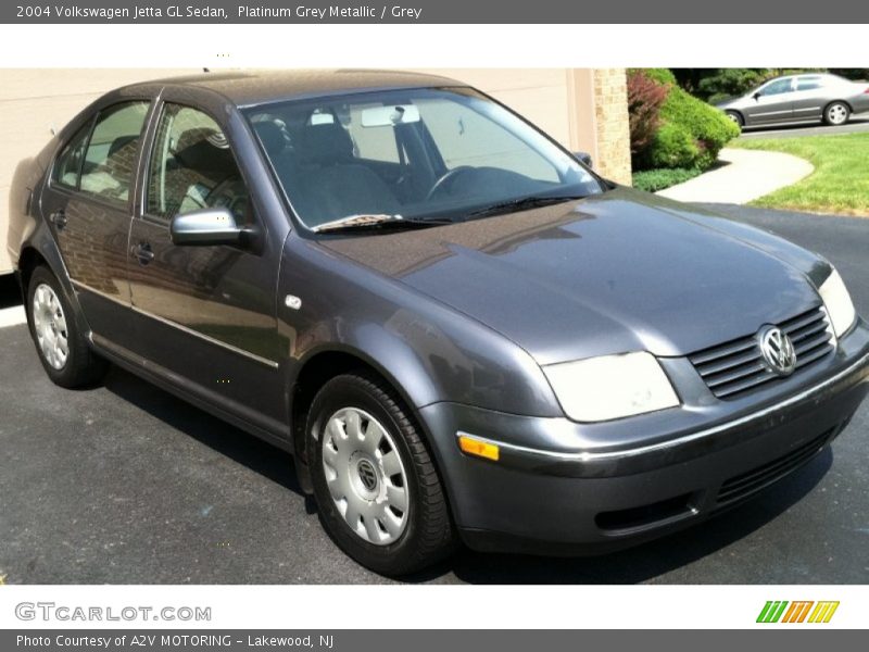 Platinum Grey Metallic / Grey 2004 Volkswagen Jetta GL Sedan