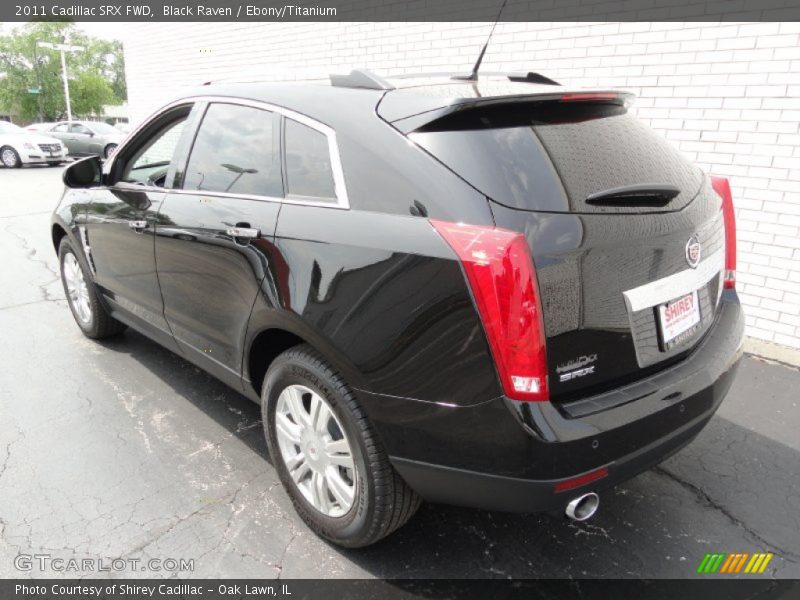 Black Raven / Ebony/Titanium 2011 Cadillac SRX FWD
