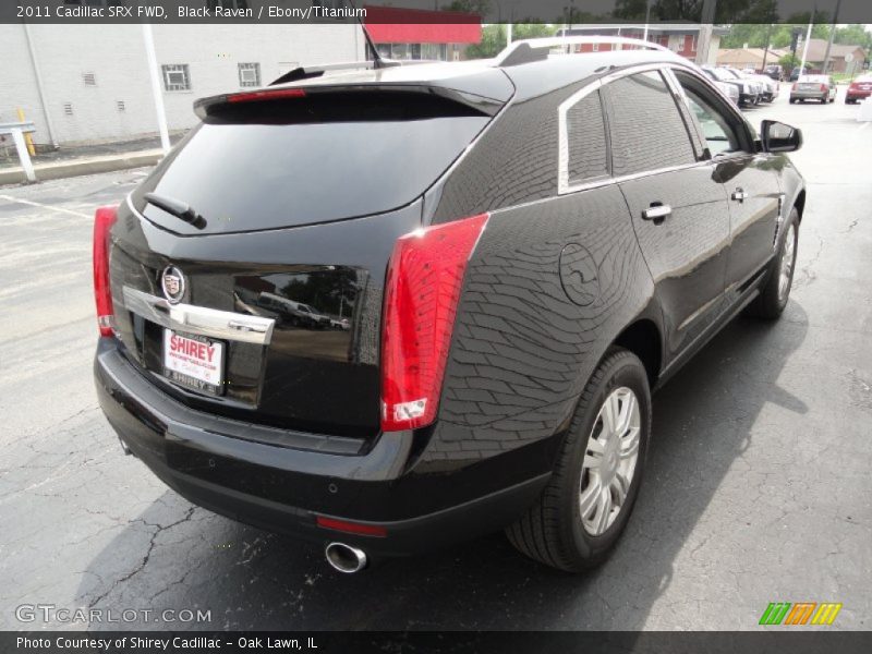 Black Raven / Ebony/Titanium 2011 Cadillac SRX FWD