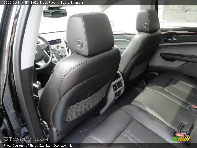 Black Raven / Ebony/Titanium 2011 Cadillac SRX FWD