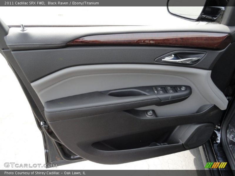 Black Raven / Ebony/Titanium 2011 Cadillac SRX FWD