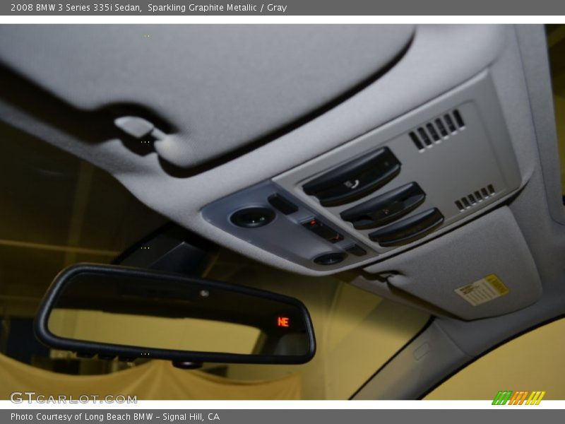 Sparkling Graphite Metallic / Gray 2008 BMW 3 Series 335i Sedan