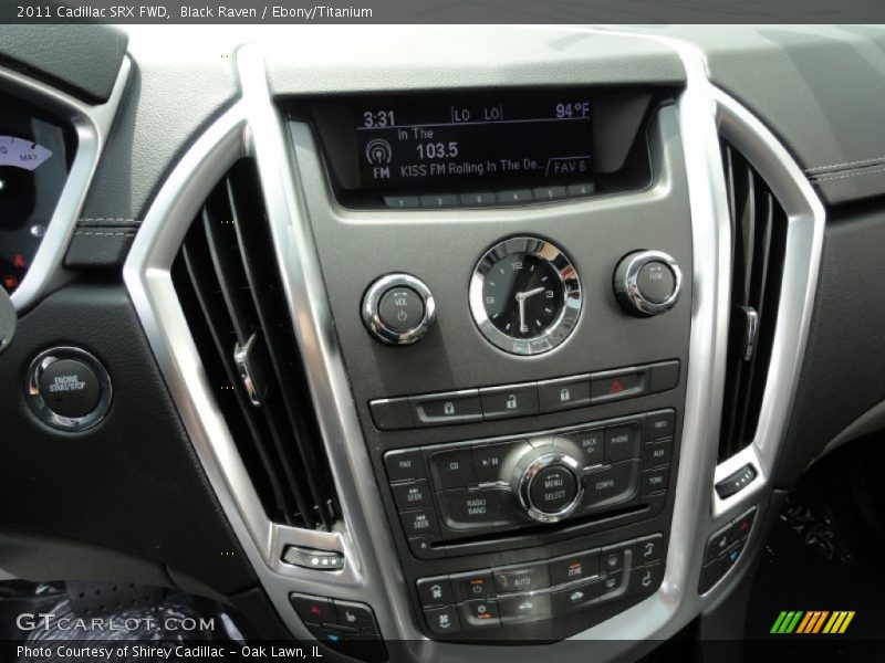 Black Raven / Ebony/Titanium 2011 Cadillac SRX FWD