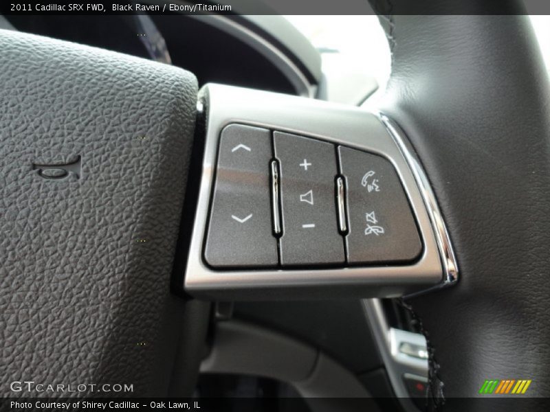 Black Raven / Ebony/Titanium 2011 Cadillac SRX FWD