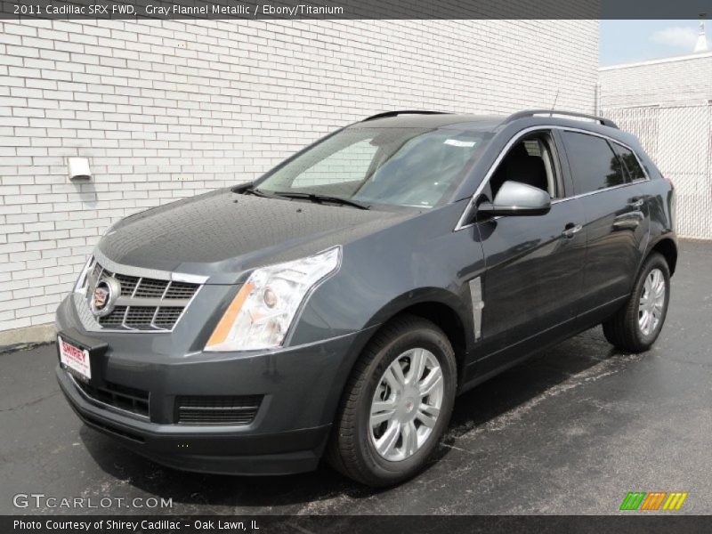 Gray Flannel Metallic / Ebony/Titanium 2011 Cadillac SRX FWD