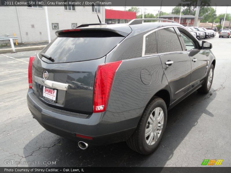 Gray Flannel Metallic / Ebony/Titanium 2011 Cadillac SRX FWD