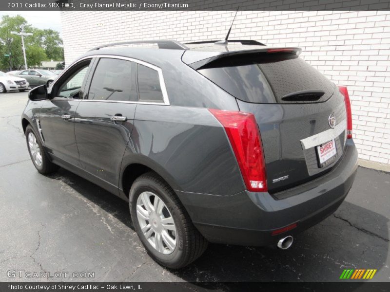 Gray Flannel Metallic / Ebony/Titanium 2011 Cadillac SRX FWD