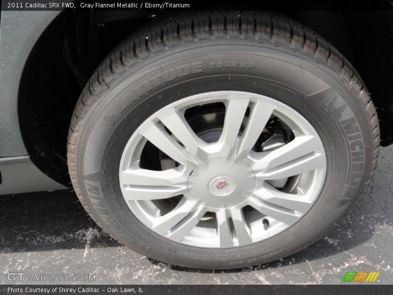 Gray Flannel Metallic / Ebony/Titanium 2011 Cadillac SRX FWD