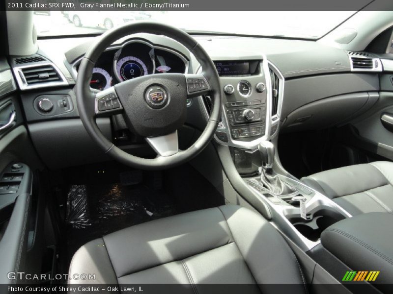 Gray Flannel Metallic / Ebony/Titanium 2011 Cadillac SRX FWD