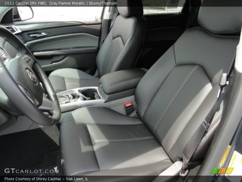 Gray Flannel Metallic / Ebony/Titanium 2011 Cadillac SRX FWD