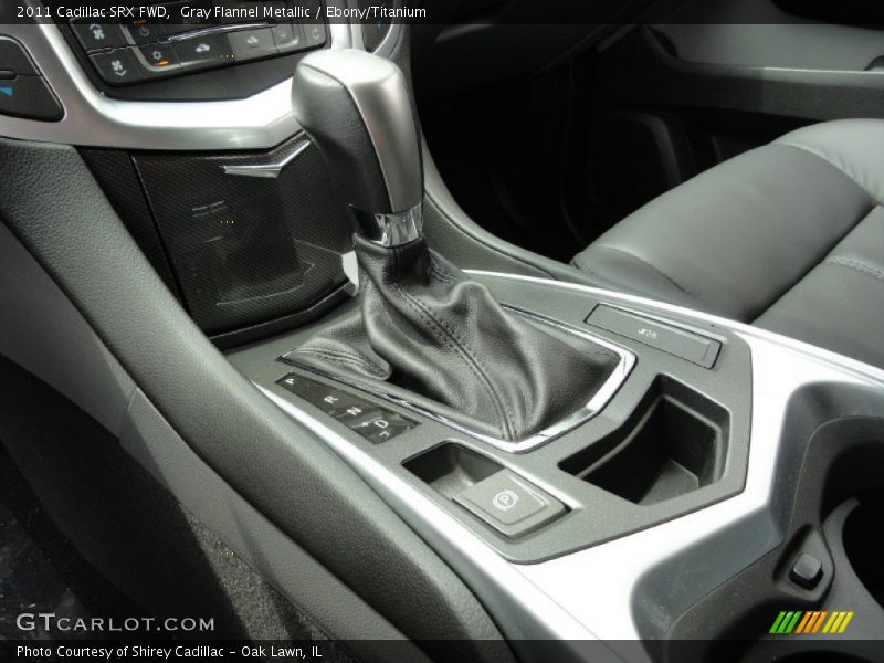 Gray Flannel Metallic / Ebony/Titanium 2011 Cadillac SRX FWD