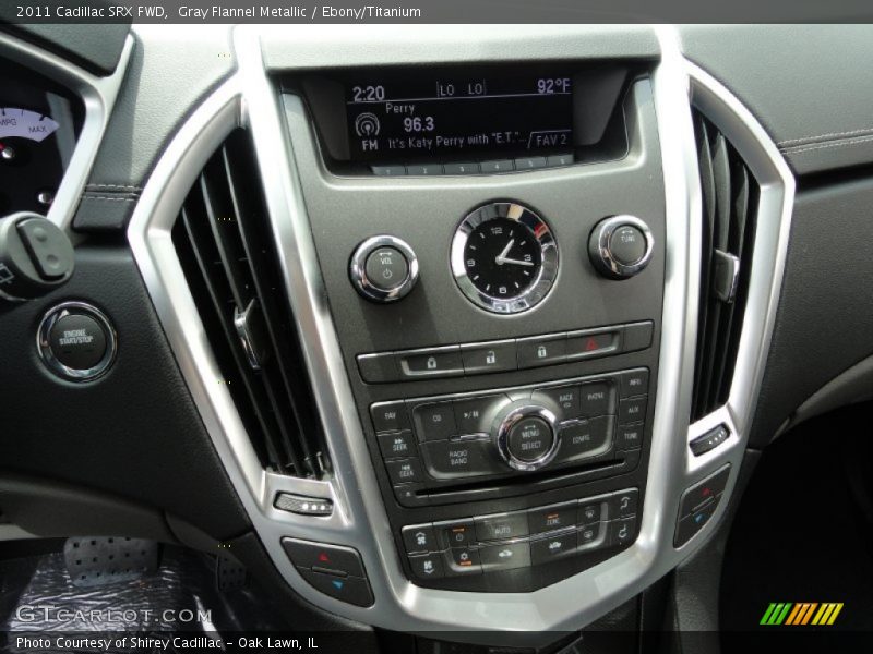 Gray Flannel Metallic / Ebony/Titanium 2011 Cadillac SRX FWD