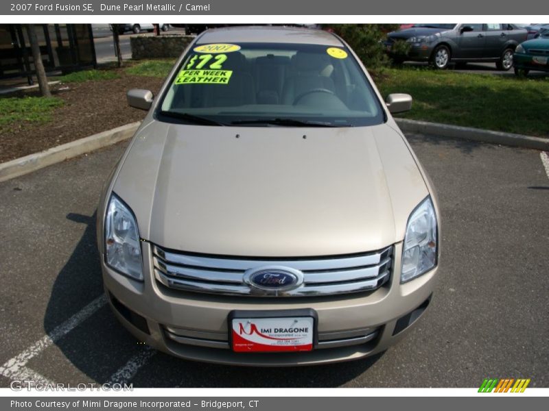 Dune Pearl Metallic / Camel 2007 Ford Fusion SE