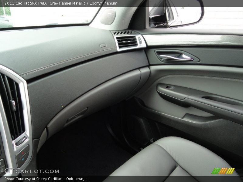 Gray Flannel Metallic / Ebony/Titanium 2011 Cadillac SRX FWD