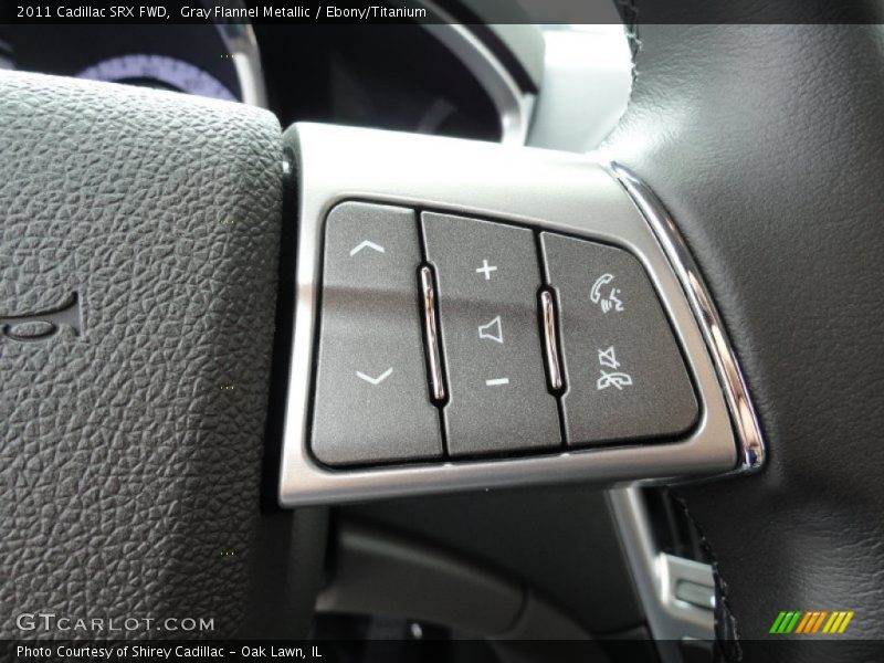 Gray Flannel Metallic / Ebony/Titanium 2011 Cadillac SRX FWD
