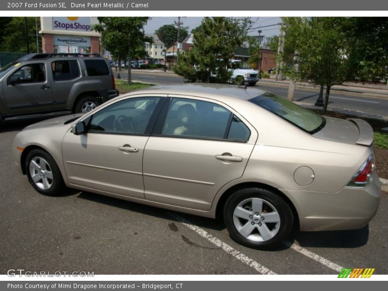 Dune Pearl Metallic / Camel 2007 Ford Fusion SE