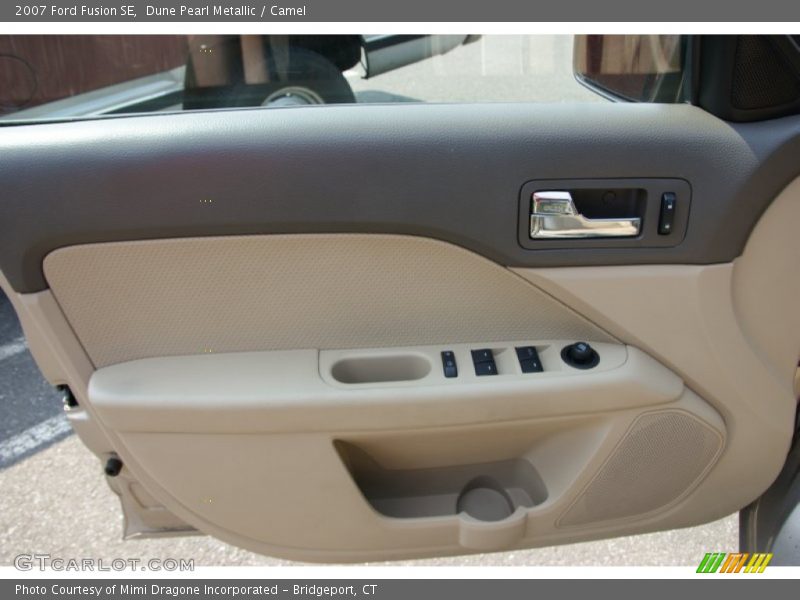 Dune Pearl Metallic / Camel 2007 Ford Fusion SE
