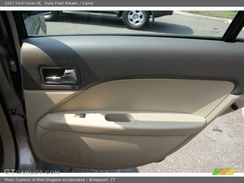 Dune Pearl Metallic / Camel 2007 Ford Fusion SE