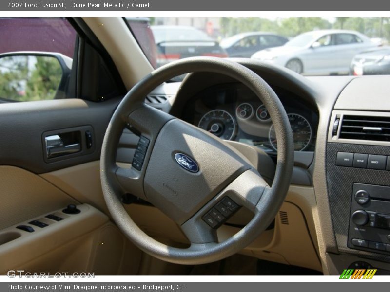 Dune Pearl Metallic / Camel 2007 Ford Fusion SE