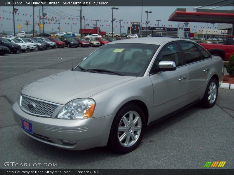 Silver Birch Metallic / Black 2006 Ford Five Hundred Limited