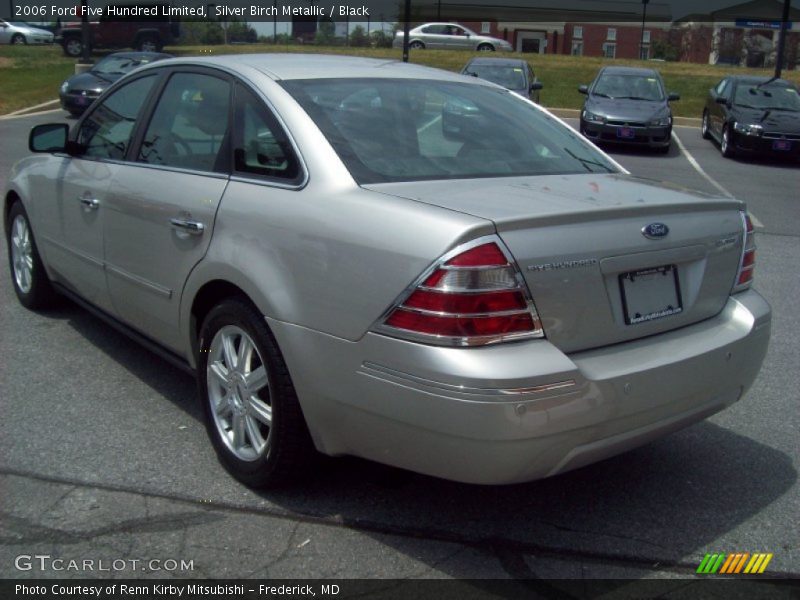 Silver Birch Metallic / Black 2006 Ford Five Hundred Limited