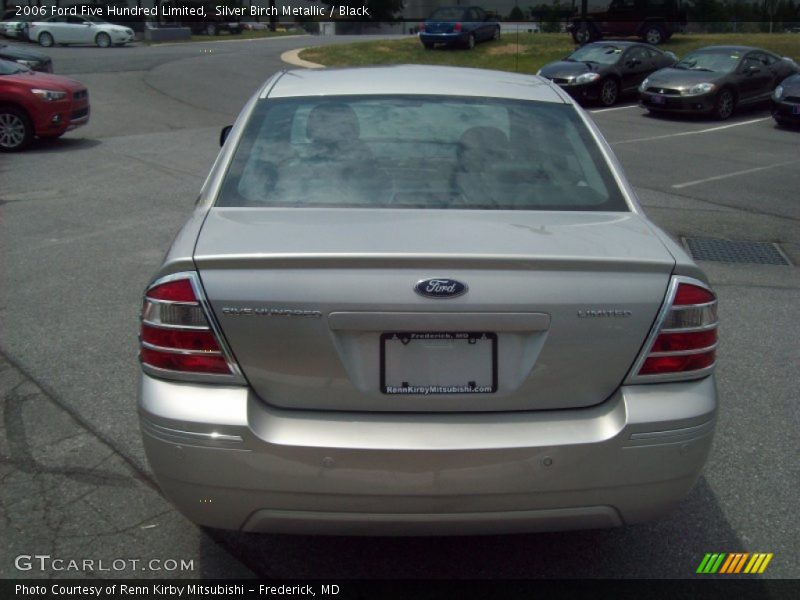 Silver Birch Metallic / Black 2006 Ford Five Hundred Limited