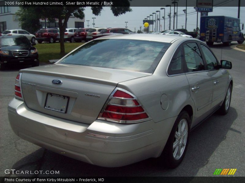 Silver Birch Metallic / Black 2006 Ford Five Hundred Limited