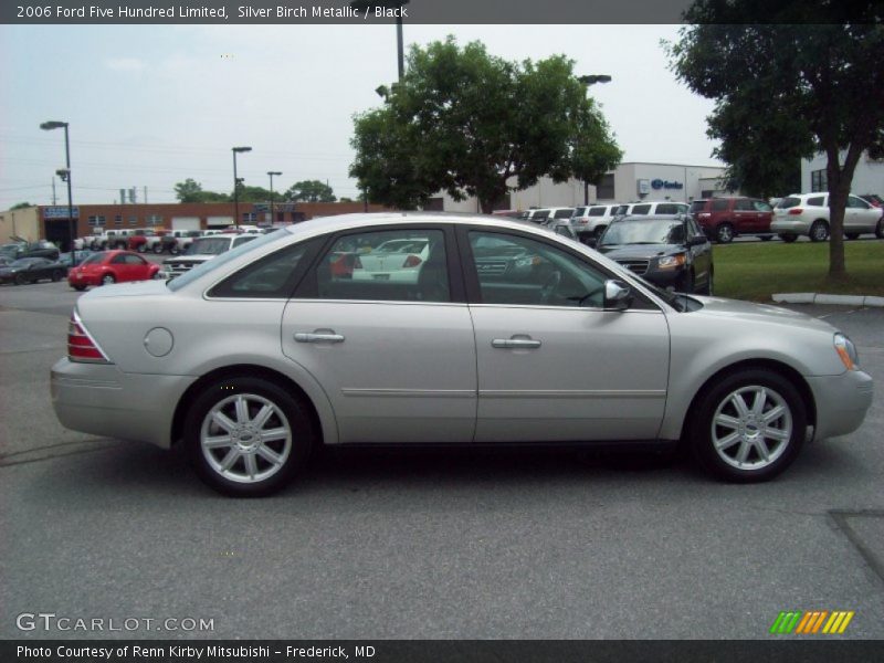 Silver Birch Metallic / Black 2006 Ford Five Hundred Limited