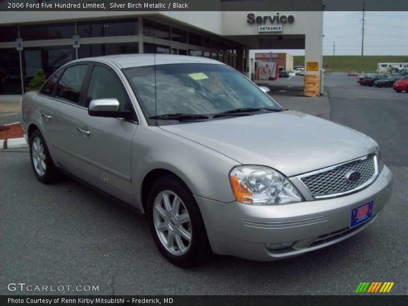 Silver Birch Metallic / Black 2006 Ford Five Hundred Limited