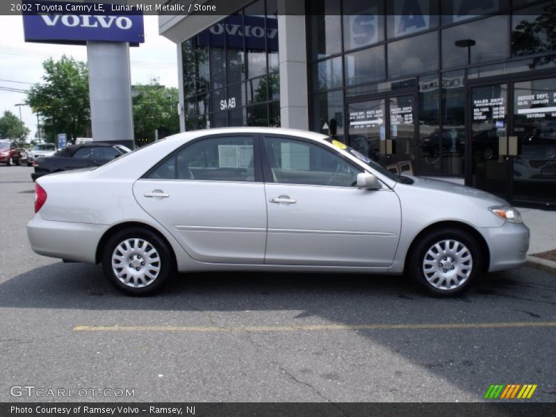 Lunar Mist Metallic / Stone 2002 Toyota Camry LE