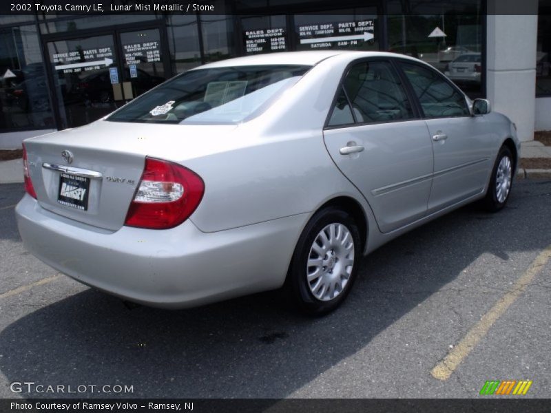 Lunar Mist Metallic / Stone 2002 Toyota Camry LE