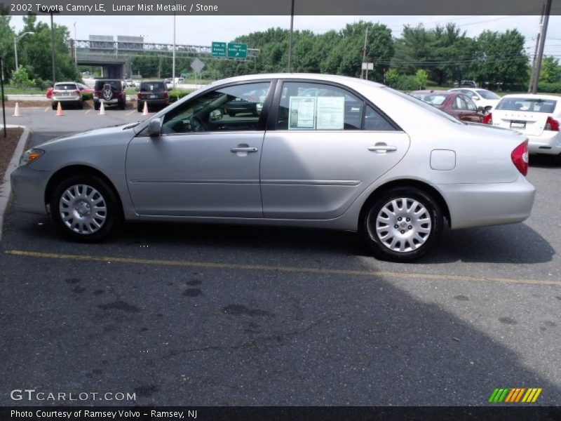 Lunar Mist Metallic / Stone 2002 Toyota Camry LE