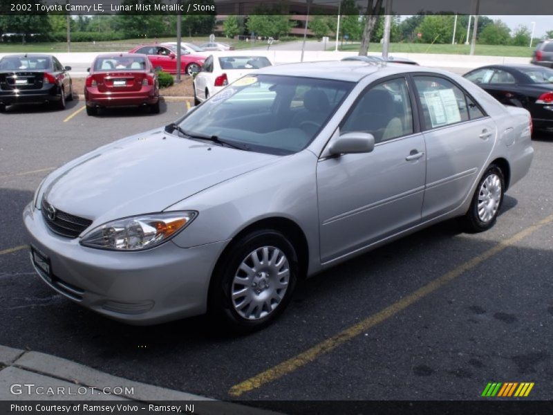 Lunar Mist Metallic / Stone 2002 Toyota Camry LE