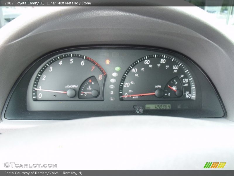 Lunar Mist Metallic / Stone 2002 Toyota Camry LE