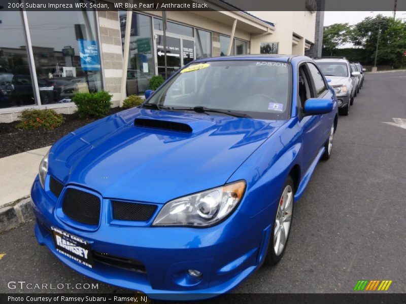 WR Blue Pearl / Anthracite Black 2006 Subaru Impreza WRX Sedan