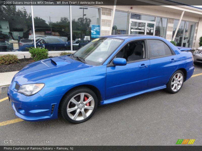 WR Blue Pearl / Anthracite Black 2006 Subaru Impreza WRX Sedan
