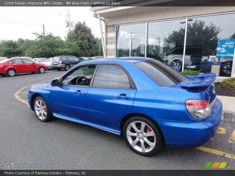 WR Blue Pearl / Anthracite Black 2006 Subaru Impreza WRX Sedan