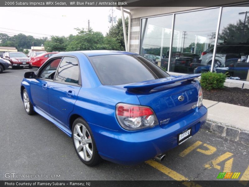 WR Blue Pearl / Anthracite Black 2006 Subaru Impreza WRX Sedan