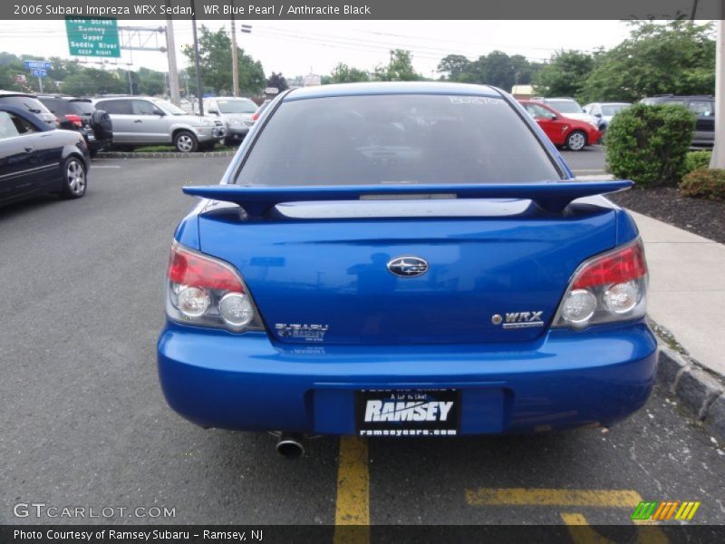 WR Blue Pearl / Anthracite Black 2006 Subaru Impreza WRX Sedan