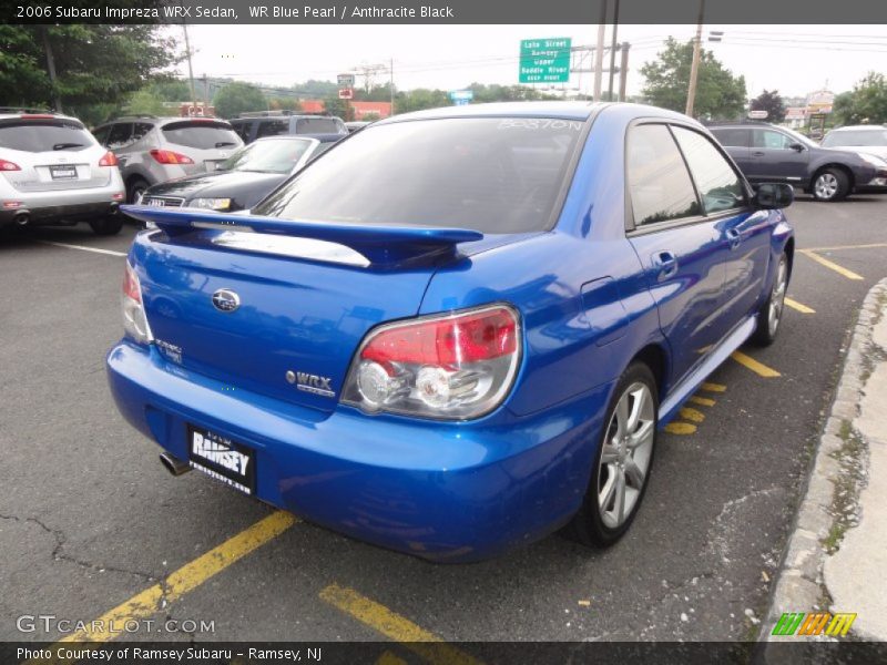 WR Blue Pearl / Anthracite Black 2006 Subaru Impreza WRX Sedan