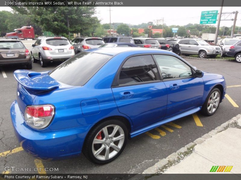 WR Blue Pearl / Anthracite Black 2006 Subaru Impreza WRX Sedan