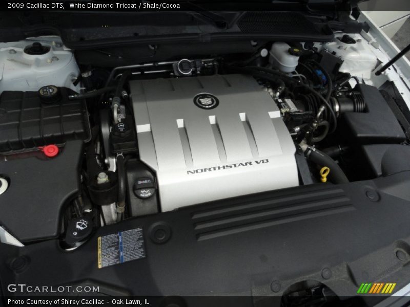 White Diamond Tricoat / Shale/Cocoa 2009 Cadillac DTS