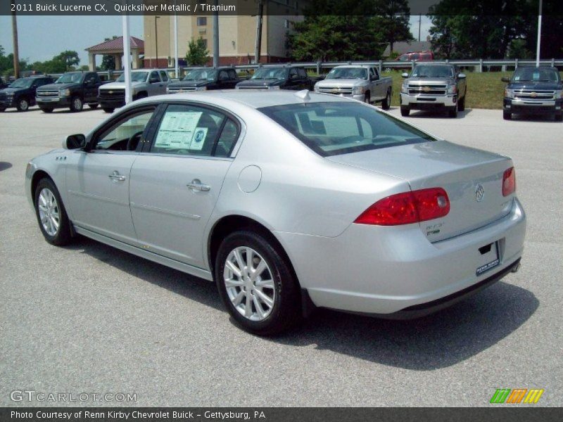 Quicksilver Metallic / Titanium 2011 Buick Lucerne CX