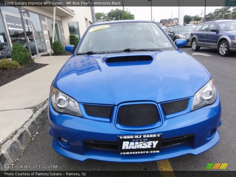 WR Blue Pearl / Anthracite Black 2006 Subaru Impreza WRX Sedan