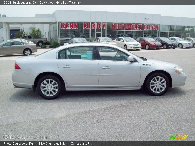 Quicksilver Metallic / Titanium 2011 Buick Lucerne CX
