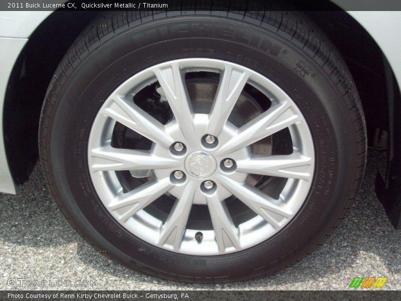 Quicksilver Metallic / Titanium 2011 Buick Lucerne CX