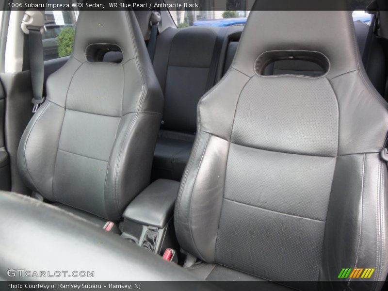 WR Blue Pearl / Anthracite Black 2006 Subaru Impreza WRX Sedan