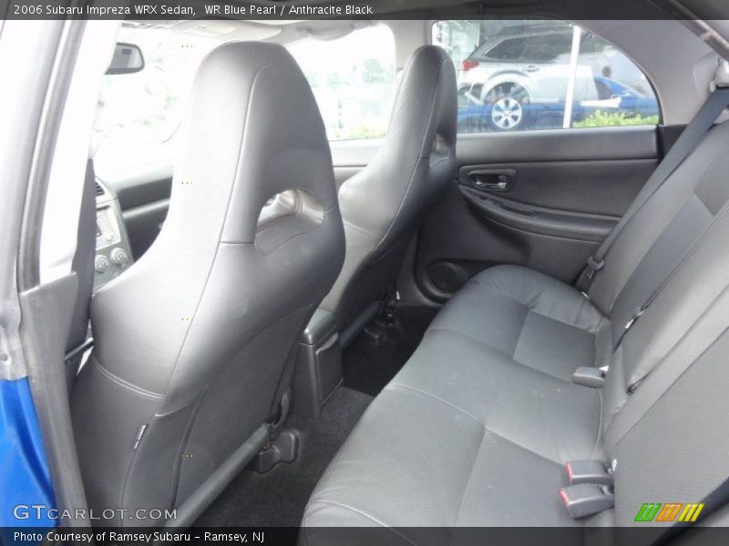 WR Blue Pearl / Anthracite Black 2006 Subaru Impreza WRX Sedan