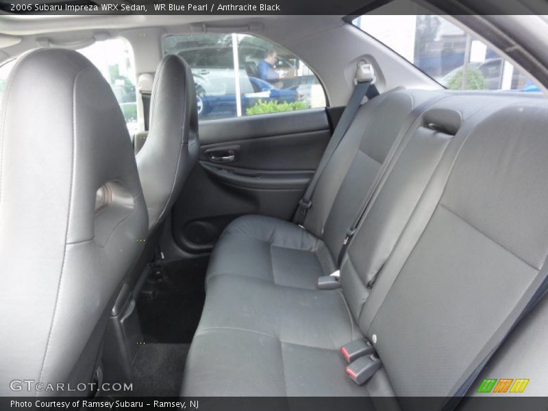 WR Blue Pearl / Anthracite Black 2006 Subaru Impreza WRX Sedan