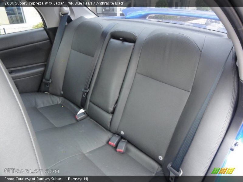 WR Blue Pearl / Anthracite Black 2006 Subaru Impreza WRX Sedan